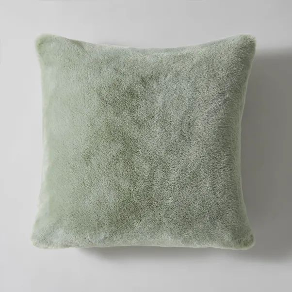 Adeline Faux Fur Cushion Cover | Dunelm