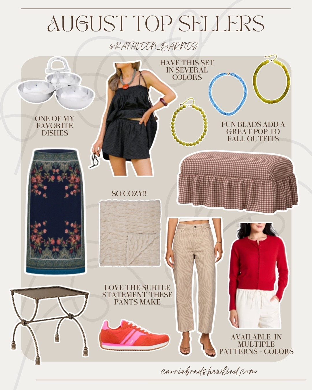 What CBL gals loved most in August —