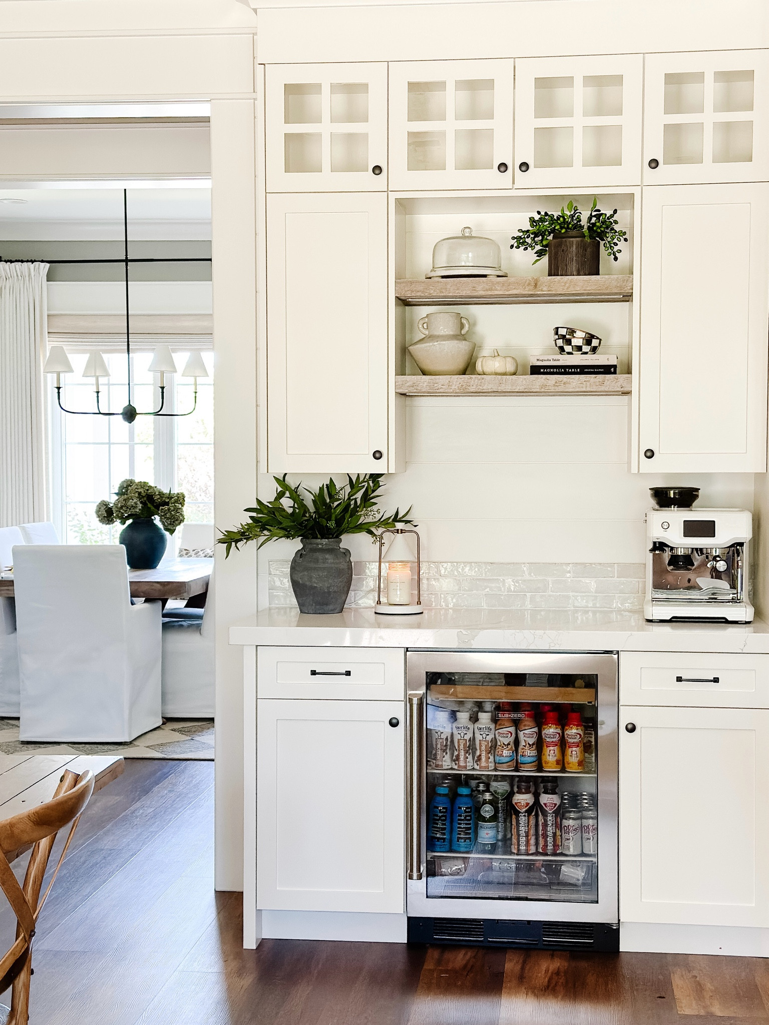 Simple early fall kitchen shelf styling

#LTKStyleTip #LTKHome #LTKSaleAlert