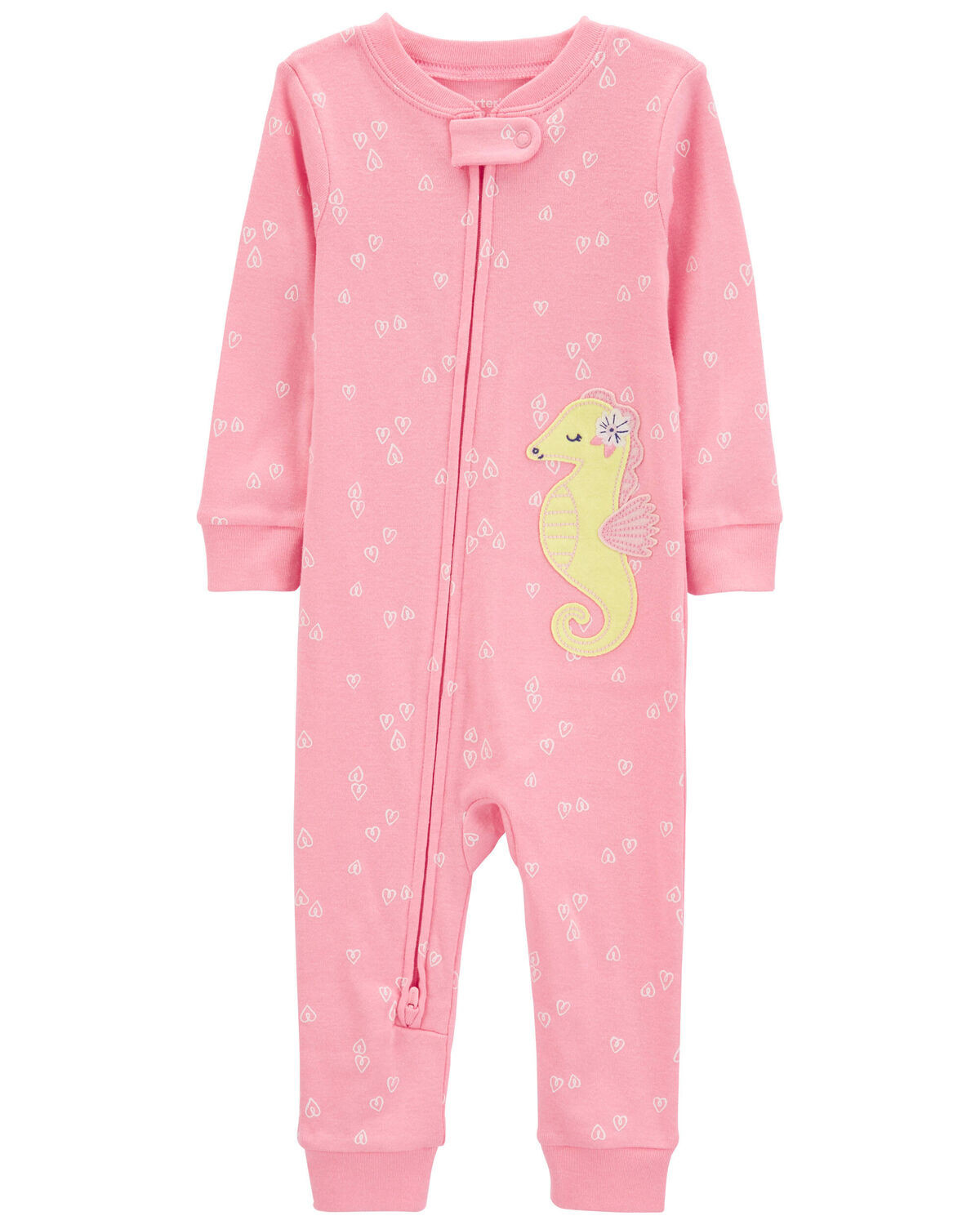 Toddler 1-Piece Sea Horse 100% Snug Fit Cotton Footless Pajamas | Carter's