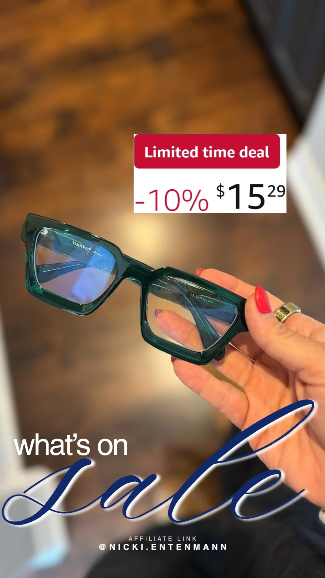 Oversized Eyewear Frame for women and men brings bold rectangle fashion that protects eyes during computer time while keeping style sharp and modern. Comfort meets cool in everyday wear. 👓✨😎  

#OversizedEyewear #FashionGlasses #RectangleFrames #ComputerGlasses #UnisexStyle #EyewearTrends #AmazonFinds #StyleEssentials #ModernLooks #DailyWear 

 #LTKootd #LTKselfcare #LTKSaleAlert