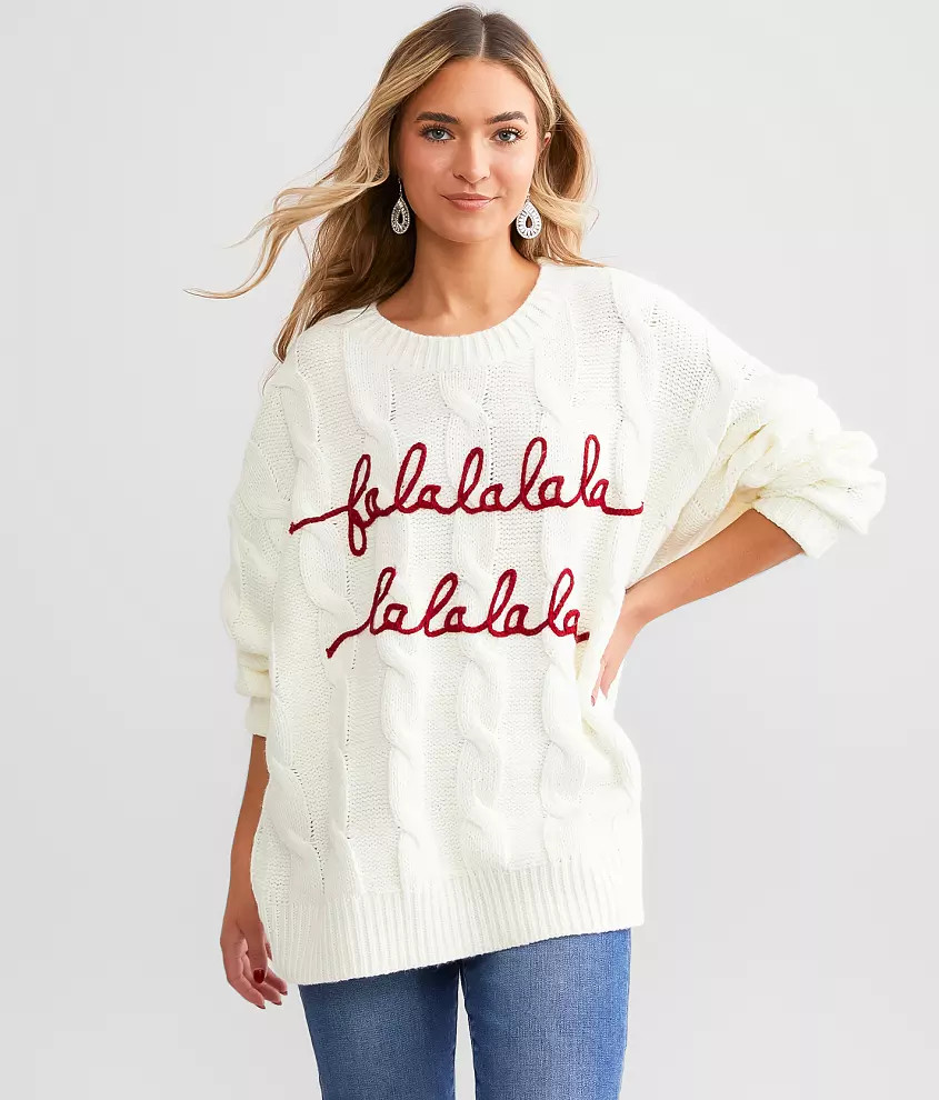 and the why Falalalala Sweater | Buckle