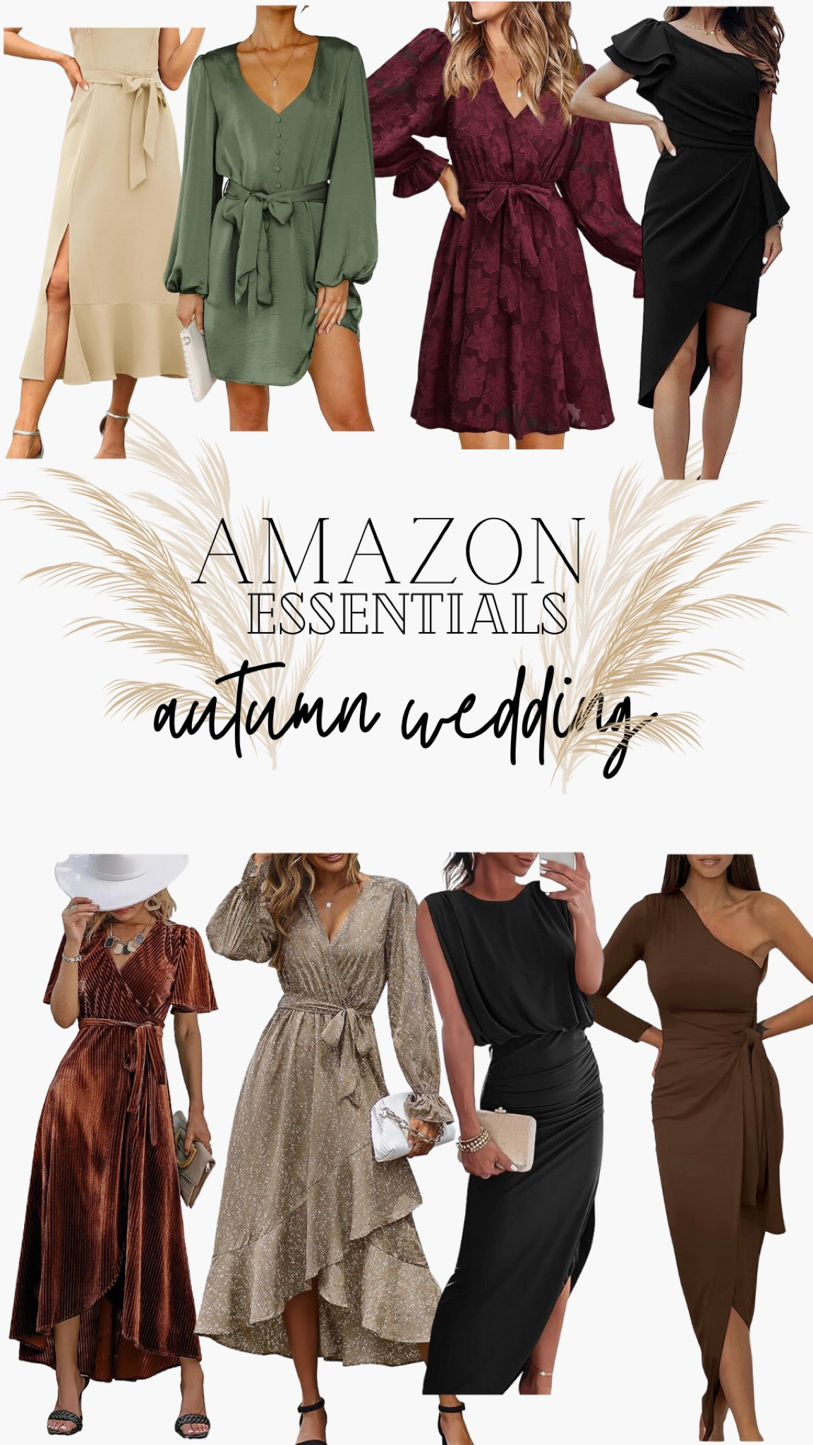 Fall wedding guest dresses, wedding Guest dress ideas, autumn wedding guest dresses, autumn wedding, fall wedding outfit inspo, fall wedding guest dresses

#LTKwedding #LTKSeasonal #LTKfindsunder50