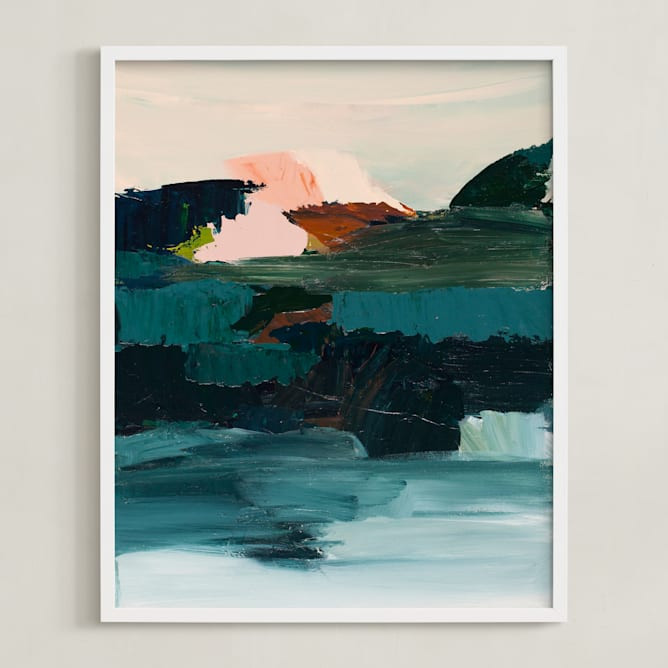 "Curaçao" - Painting Limited Edition Art Print by Caryn Owen. | Minted