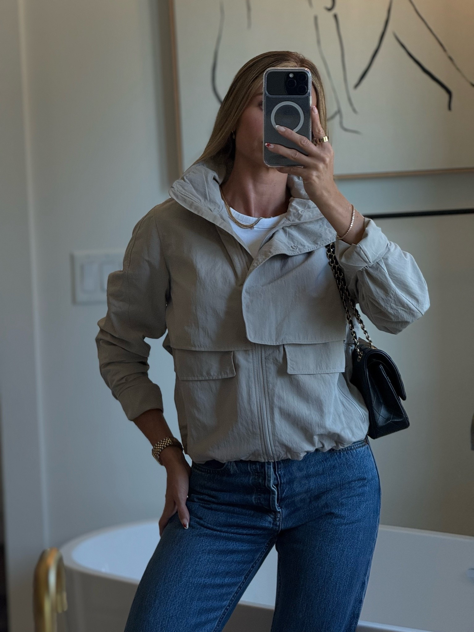Love this jacket for spring and summer weather