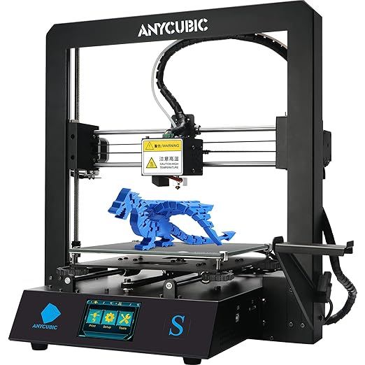 ANYCUBIC Mega-S New Upgrade 3D Printer with High Quality Extruder and Suspended Filament Rack + F... | Amazon (US)