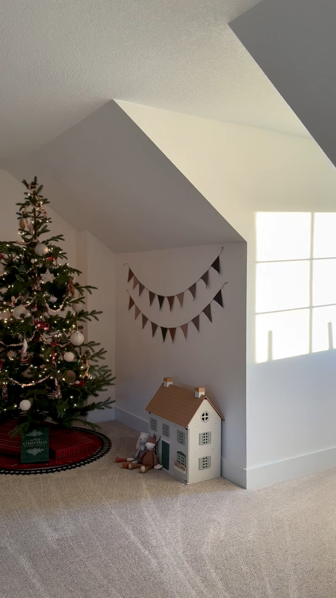 The sweetest little nook in the kids' playroom 

#kidsplayroom #christmasdecor #christmastree #trainset #dollhouse #vintagechristmas

#LTKHoliday #LTKGiftGuide #LTKSeasonal