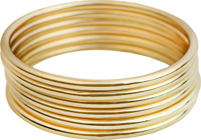 Set of 6 Skinny Tube Bangles | Nordstrom