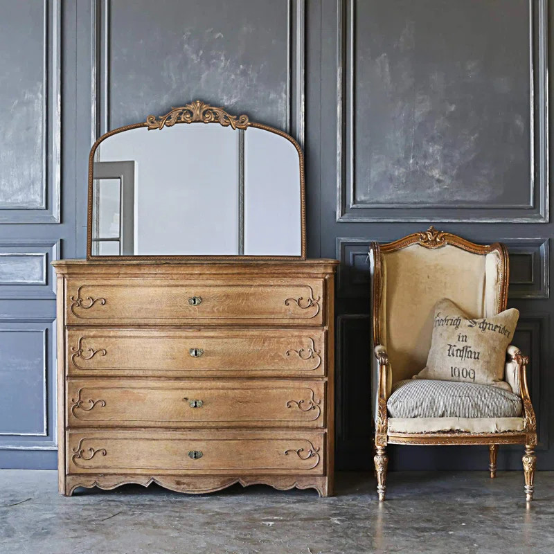 Emmeline Glass Arch Mirror | Wayfair North America