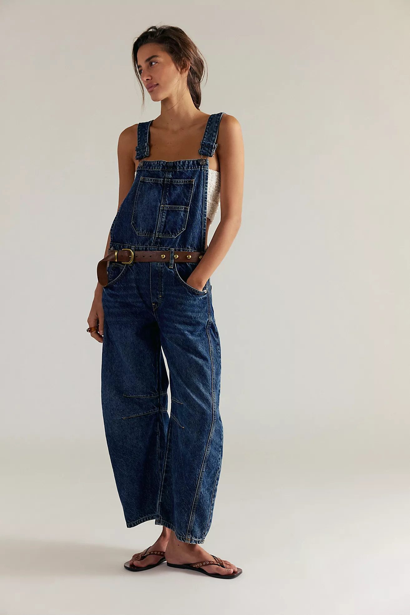 We The Free Good Luck Barrel Overalls | Free People (Global - UK&FR Excluded)
