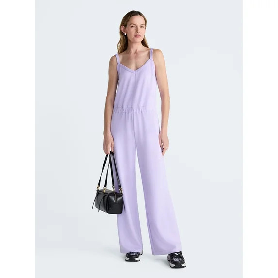 Scoop Women's and Women's Plus Scubaknit Tank Jumpsuit, Sizes XS-4X | Walmart (US)