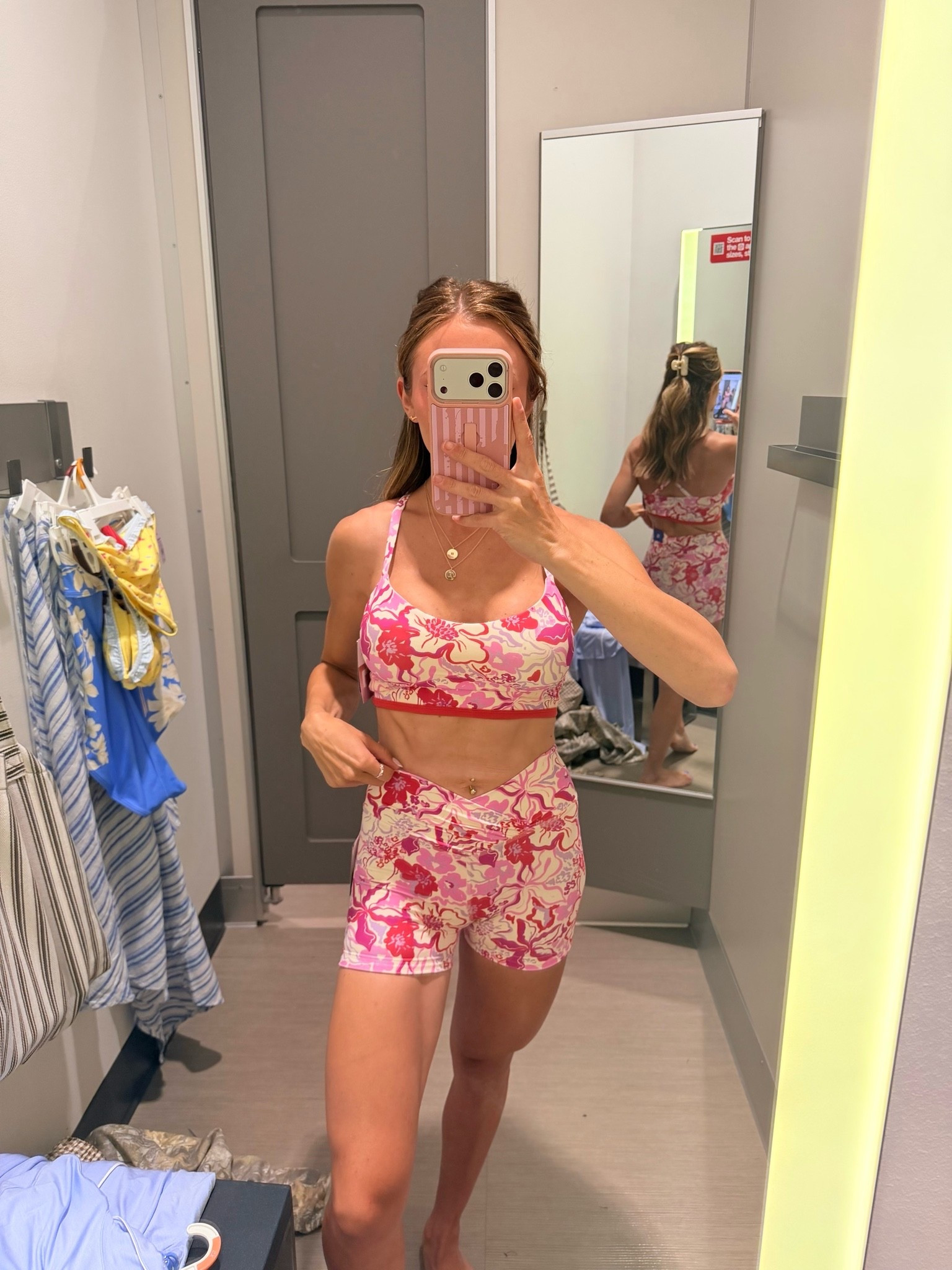 Target summer activewear finds. Wearing extra small and top and bottom. ￼

#LTKfitnessgoals #LTKActive