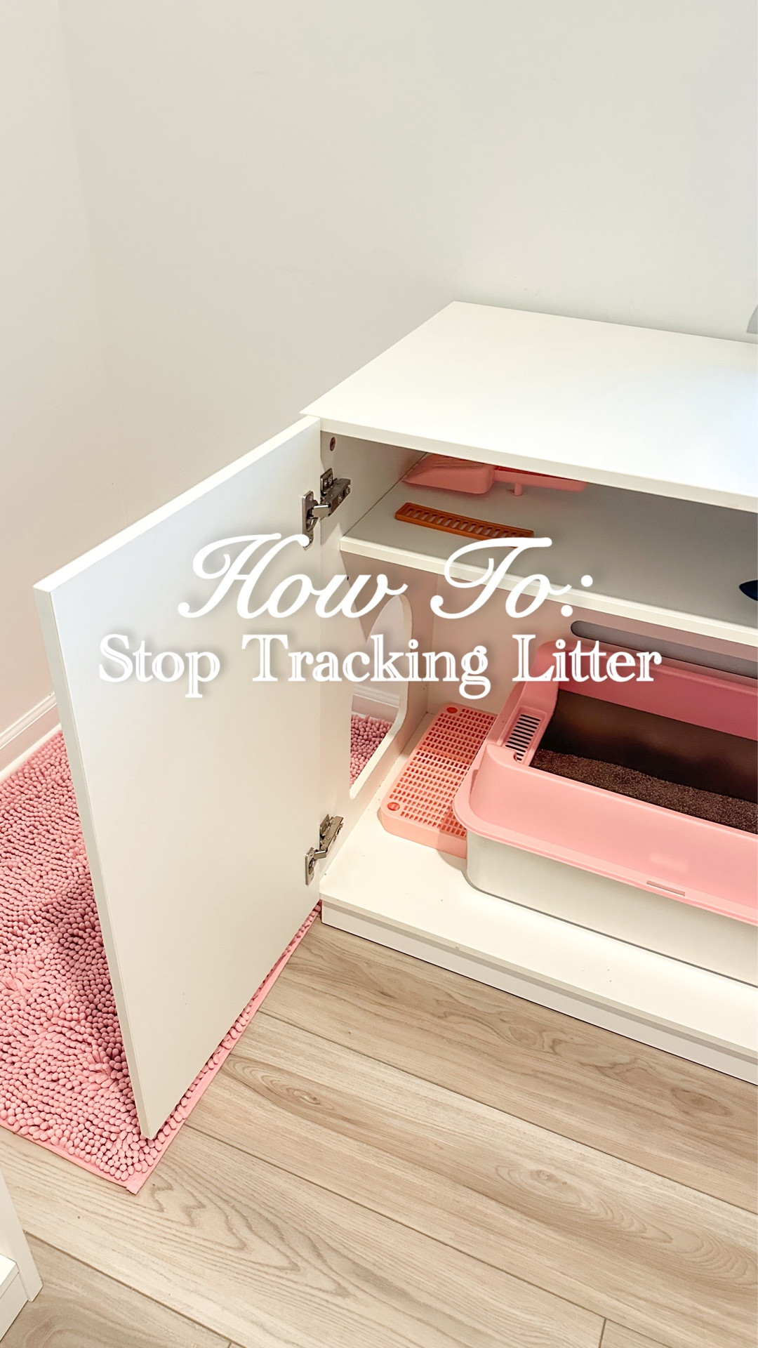 I haven’t stepped on any litter since I made these changes😂 comment SHOP if you want the links sent to your DMs💗#cat #cats #howto #catroom #catmusthaves

#LTKdayinmylife #LTKHome #LTKselfcare