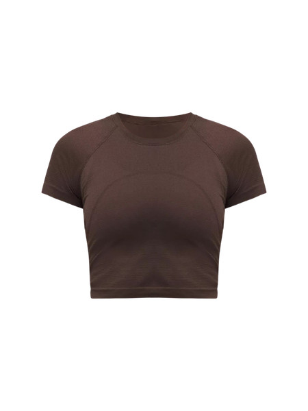 Swiftly Tech Cropped Short-Sleeve Shirt 2.0 | Women's Short Sleeve Shirts & Tee's | lululemon | Lululemon (US)