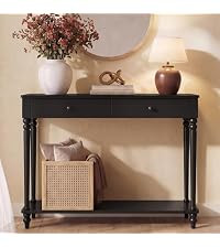 Drawers and Shelf, Mid-Century Modern, for Hallway Doorway Living Room, Ink Black, MARIEL Collect... | Amazon (US)