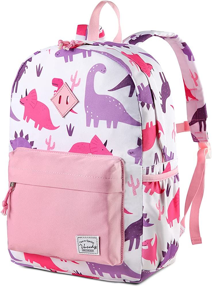 VASCHY Kids Backpack, Cute Lightweight Preschool Backpack for Toddlers Boys Girls | Amazon (US)