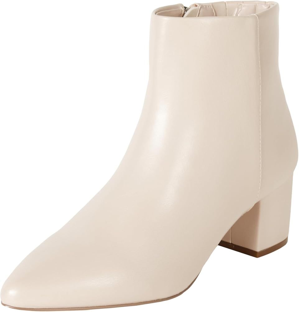 The Drop Women's Jessi Side-Zip Block-Heel Ankle Boot | Amazon (US)