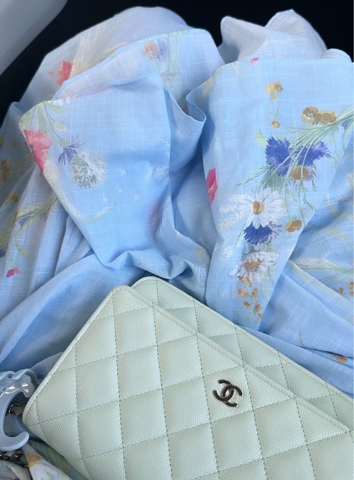 A summer palette🎨 #zimmerman #summerdress #linendress #Chanel 

#LTKStyleTip #LTKSeasonal #LTKSummerEdit