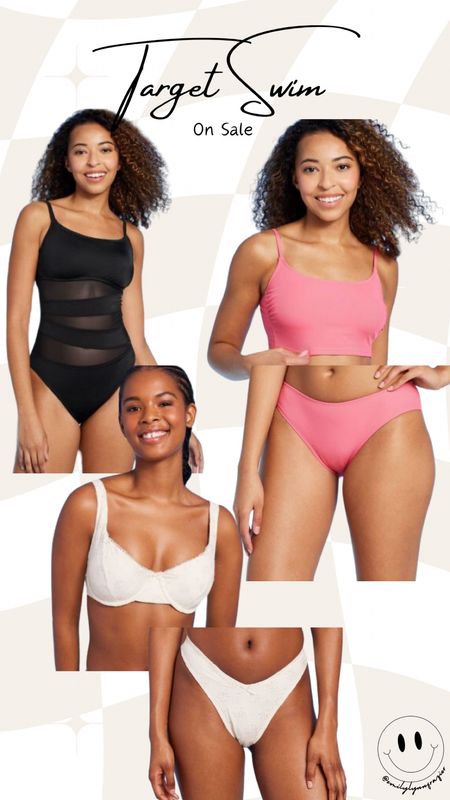 Targets swim section is on sale right now! 

There are a couple pages worth online to look at but these ones caught my eye! 

#LTKSpringSale #LTKsalealert #LTKSeasonal
