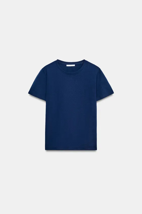 RUSTIC COTTON T-SHIRT | Zara UK