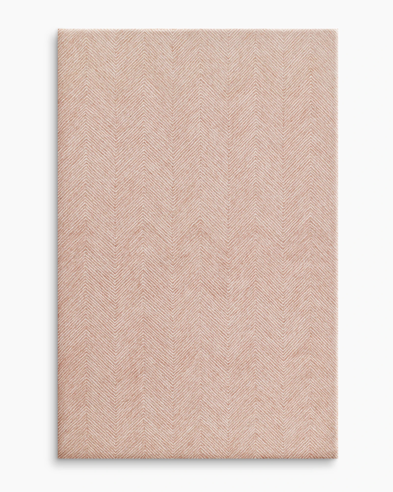 Hudson Wool Rug in Pink | Quince
