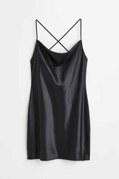 Short Satin Dress | H&M (US + CA)