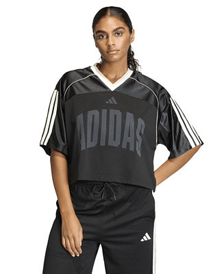 adidas Women's Stadium Mesh Sportswear T-Shirt - Macy's | Macy's