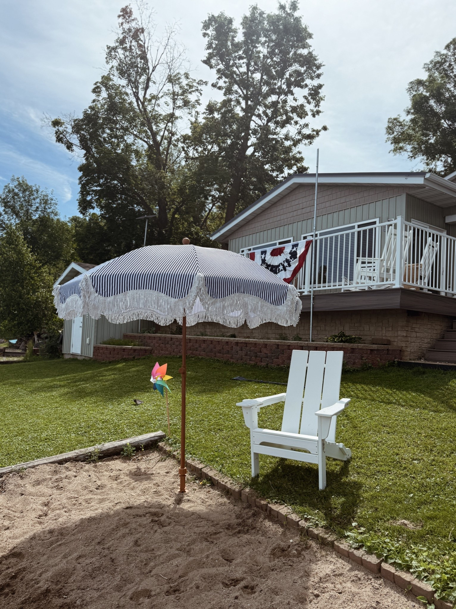 Love this cute beach umbrella  

#LTKSwim #LTKHome #LTKSeasonal