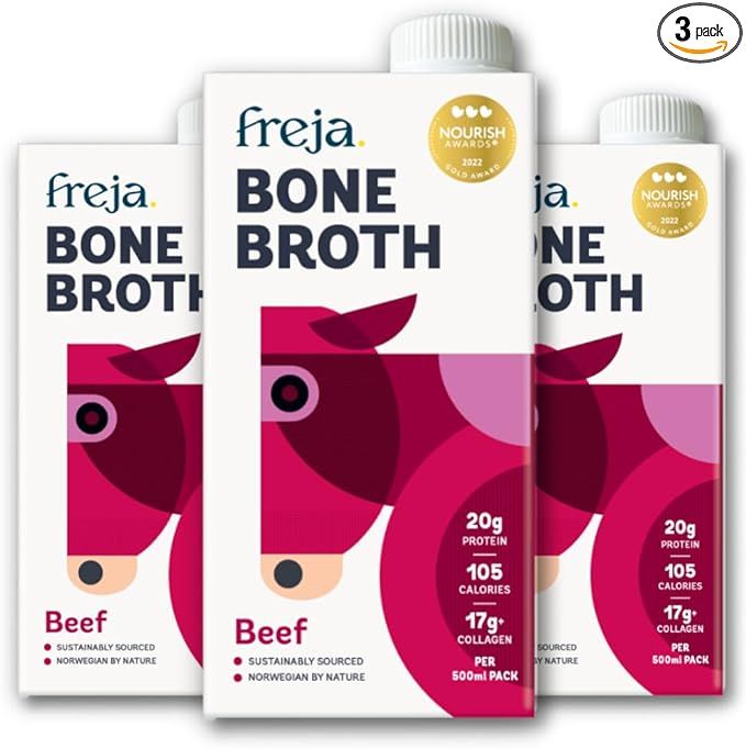 Beef Bone Broth | Grass-Fed | Collagen, Protein & Amino Acids | Low Carb, Keto & Gluten Free | Cl... | Amazon (UK)
