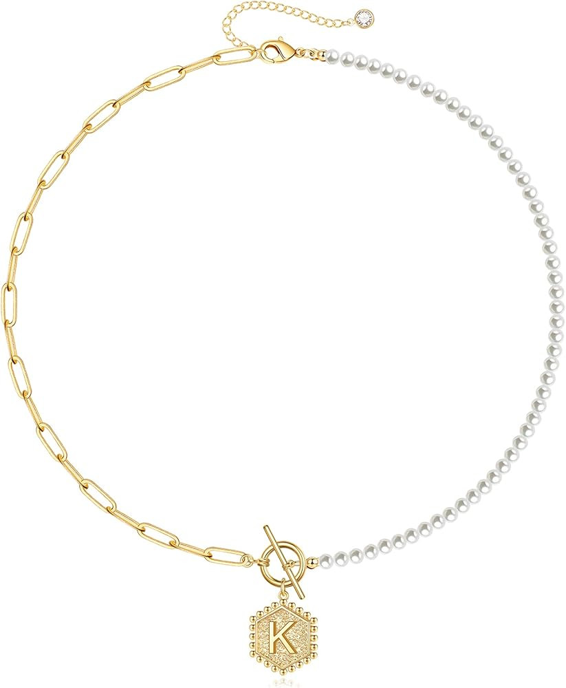 Letter Dainty Initial Necklace for Women | Amazon (US)