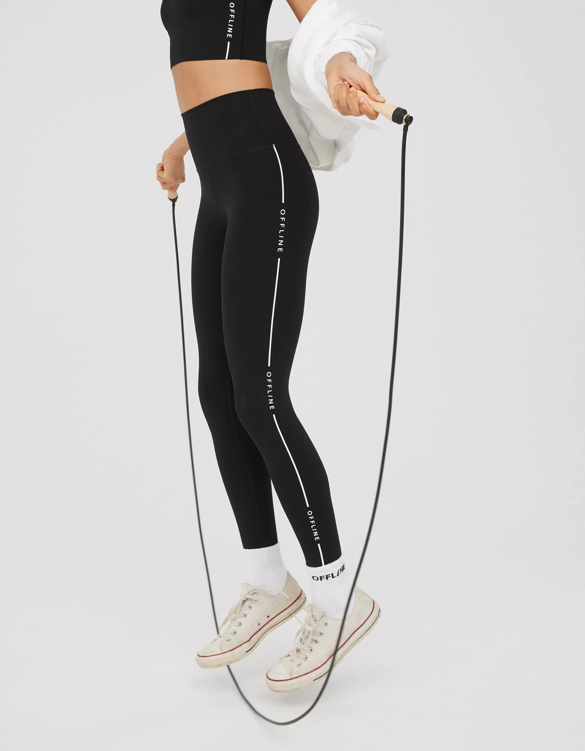 OFFLINE By Aerie Goals Logo Legging | Aerie