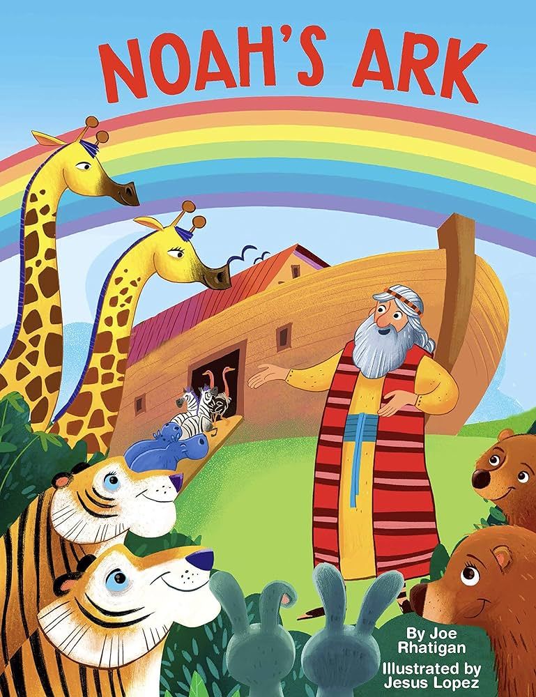 Noah's Ark - Little Hippo Books - Children's Padded Board Book - Religious | Amazon (US)