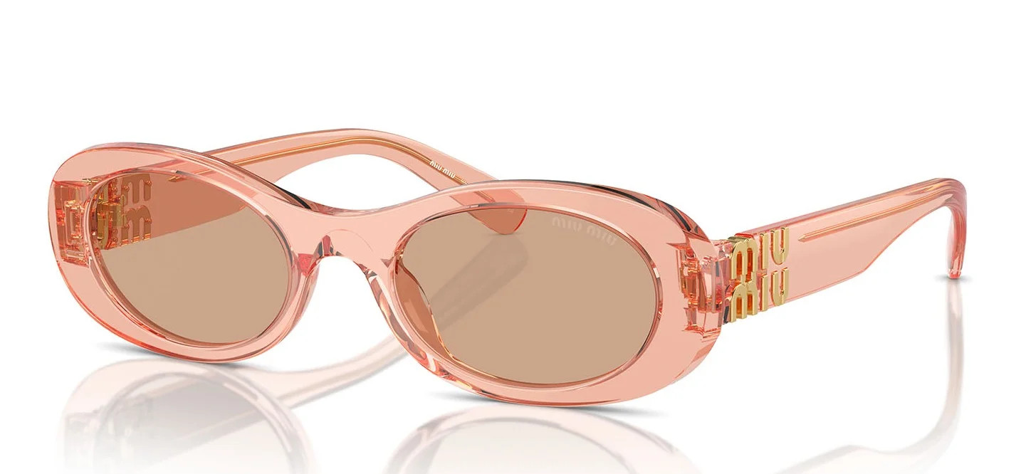Miu Miu Eyewear Oval Frame Sunglasses | Cettire Global
