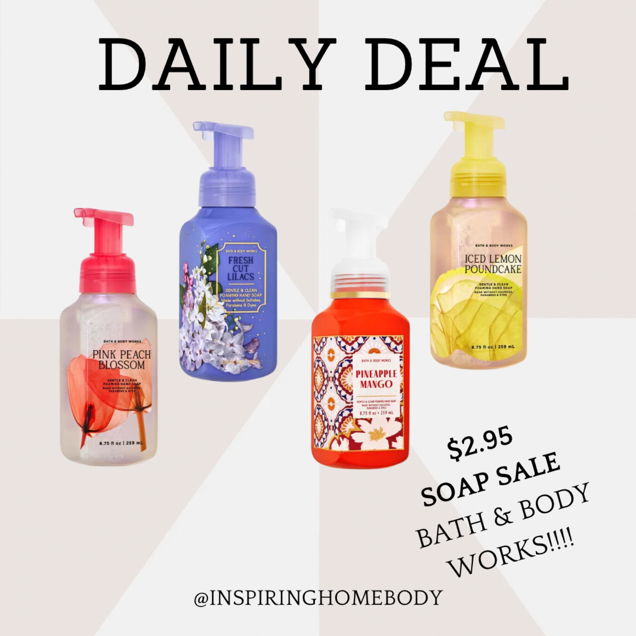 🫧 SOAP SALE 🫧
$2.95 with code SOAPY

#LTKsalealert #LTKhome