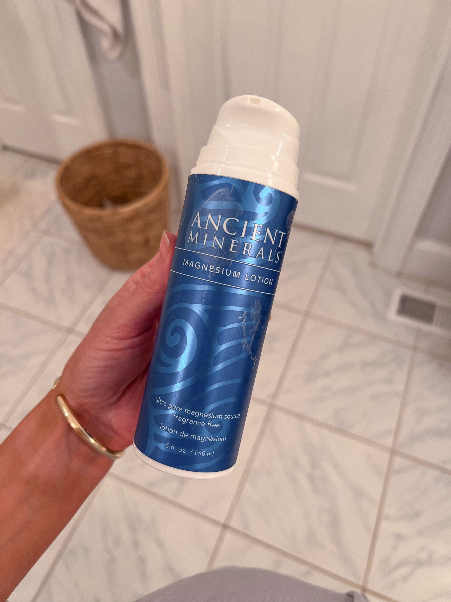 Magnesium lotion is a Natural way to relax and promote restfulness before bed. I rub it on the bottom of my feet before bed and I swear it helps me sleep! 

#LTKbeauty