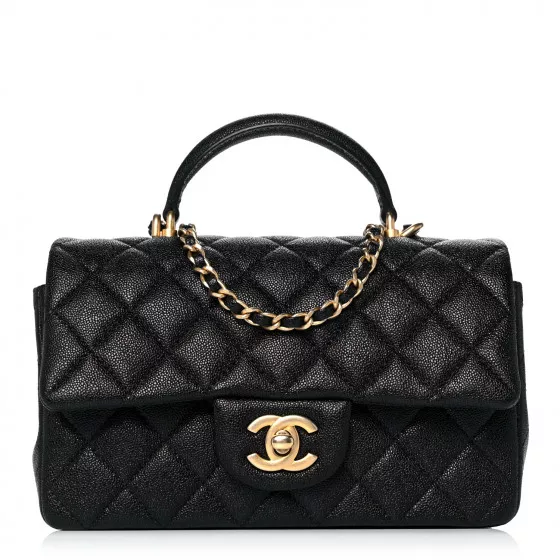 CHANEL Caviar Quilted Mini Top … curated on LTK