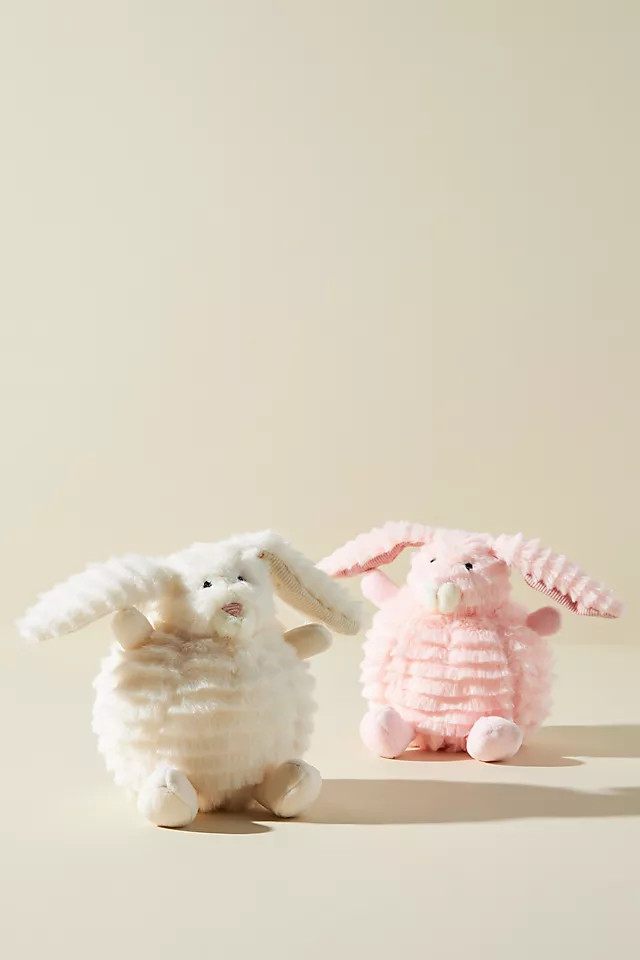 Puff Ball Bunny Stuffed Animal | Anthropologie (US)