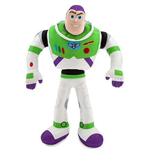 DISNEY STORE Official Toy Story Plush, Buzz Lightyear, Iconic Cuddly Toy Character with Embroidered Eyes and Soft Plush Features, Suitable for All Ages | Amazon (US)