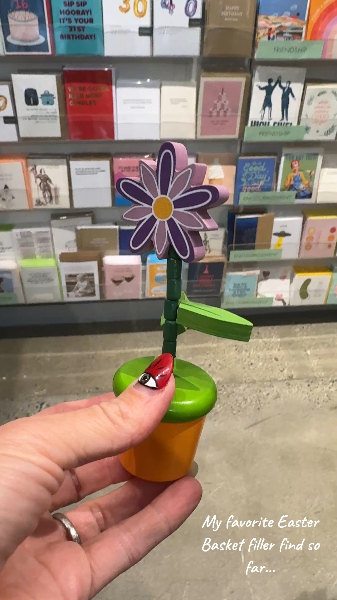 Takes me back to childhood. I haven’t seen these collapsing wooden toys in so long. It’s the perfect Easter basket filler for your kids. Flower themed Easter basket ideas linked too.

I found this one at paper source but I cannot find it online so I’ve linked lots of others

#Easter #EasterBasketFiller #Kids #EasterGifts #EasterToys 

#LTKFindsUnder50 #LTKKids #LTKWatchNow