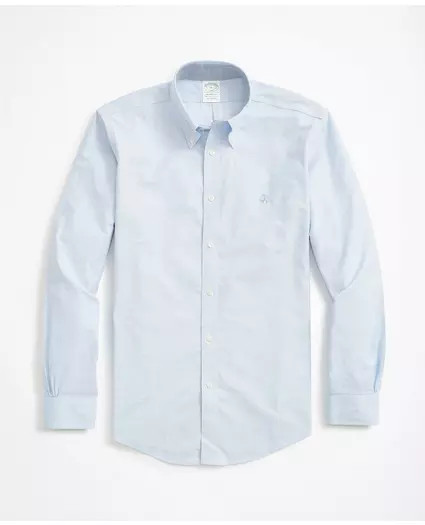 Stretch Milano Slim-Fit Sport Shirt, Non-Iron Oxford | Brooks Brothers
