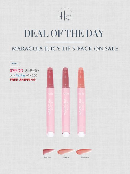 Maracuja Juicy lips set of 3 on sale 😍🙌🏼 Such a great deal, just in time for Mother’s Day too!! 

#LTKBeauty #LTKSaleAlert #LTKGiftGuide