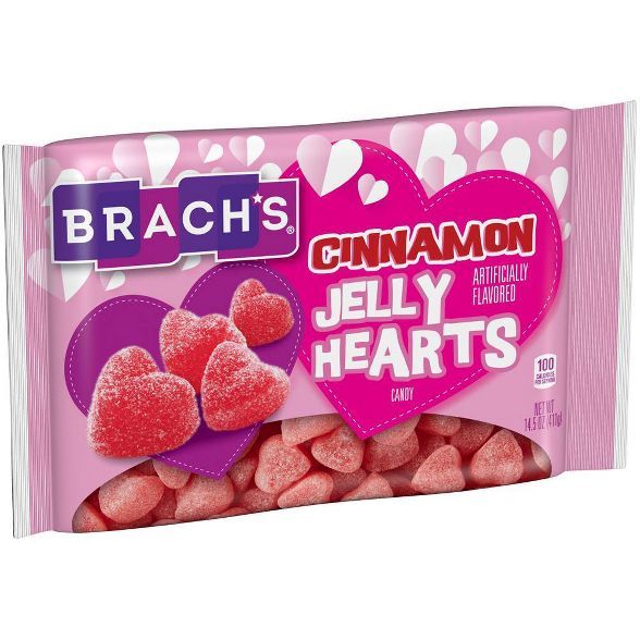 Brach's Valentine's Day Cinnamon Jelly Hearts - 14.5oz | Target