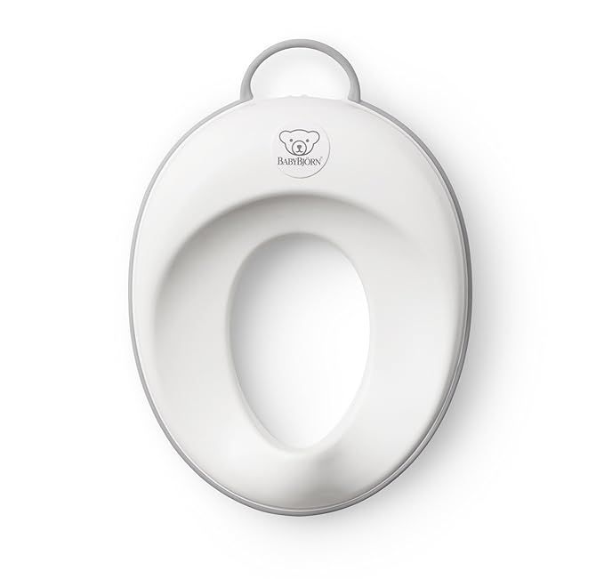 BABYBJORN Toilet Trainer, White/Gray, 1 Count (Pack of 1) | Amazon (US)