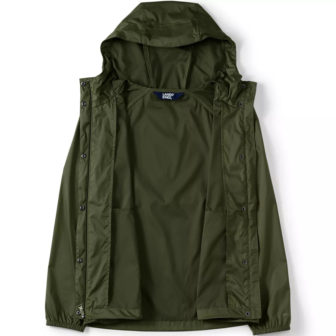 Women's Tall Packable Water Resistant UPF 50 Windbreaker Jacket | Lands' End (US)