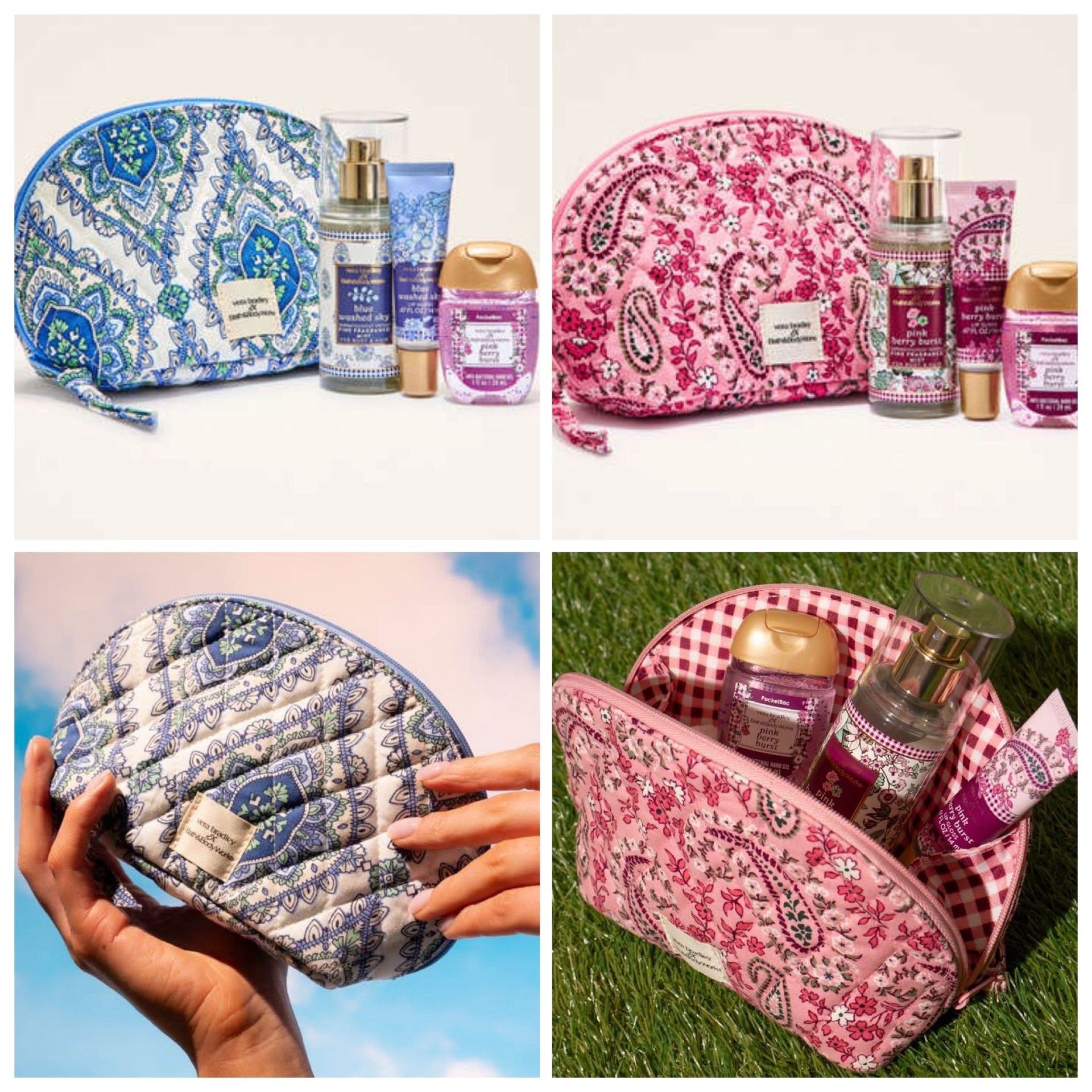 Good Morning! Bath & Body Works now has two exclusive Vera Bradley Sets available as part of thei long anticipated collab. Each set comes with a cosmetic/toiletry bag, along with three B&BW Vera Exclusive scent products. So fun for the season - and would make such a great gift! 

#LTKSaleAlert #LTKBeauty #LTKHome