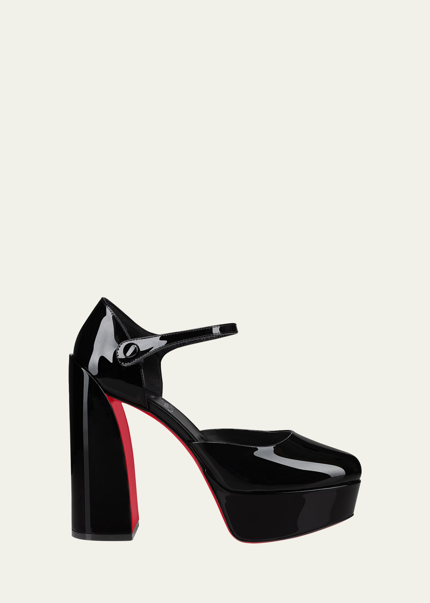 Christian Louboutin Movida Patent Red Sole Platform Pumps | Bergdorf Goodman