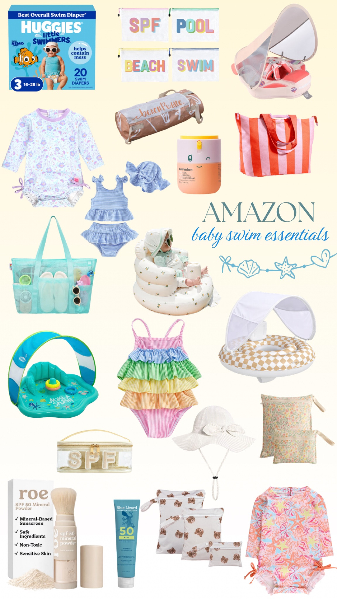 Swim Essentials for babies! 🤍




Amazon, Amazon Swim, Swim Essentials 

#LTKBaby #LTKSwim #LTKmomlife