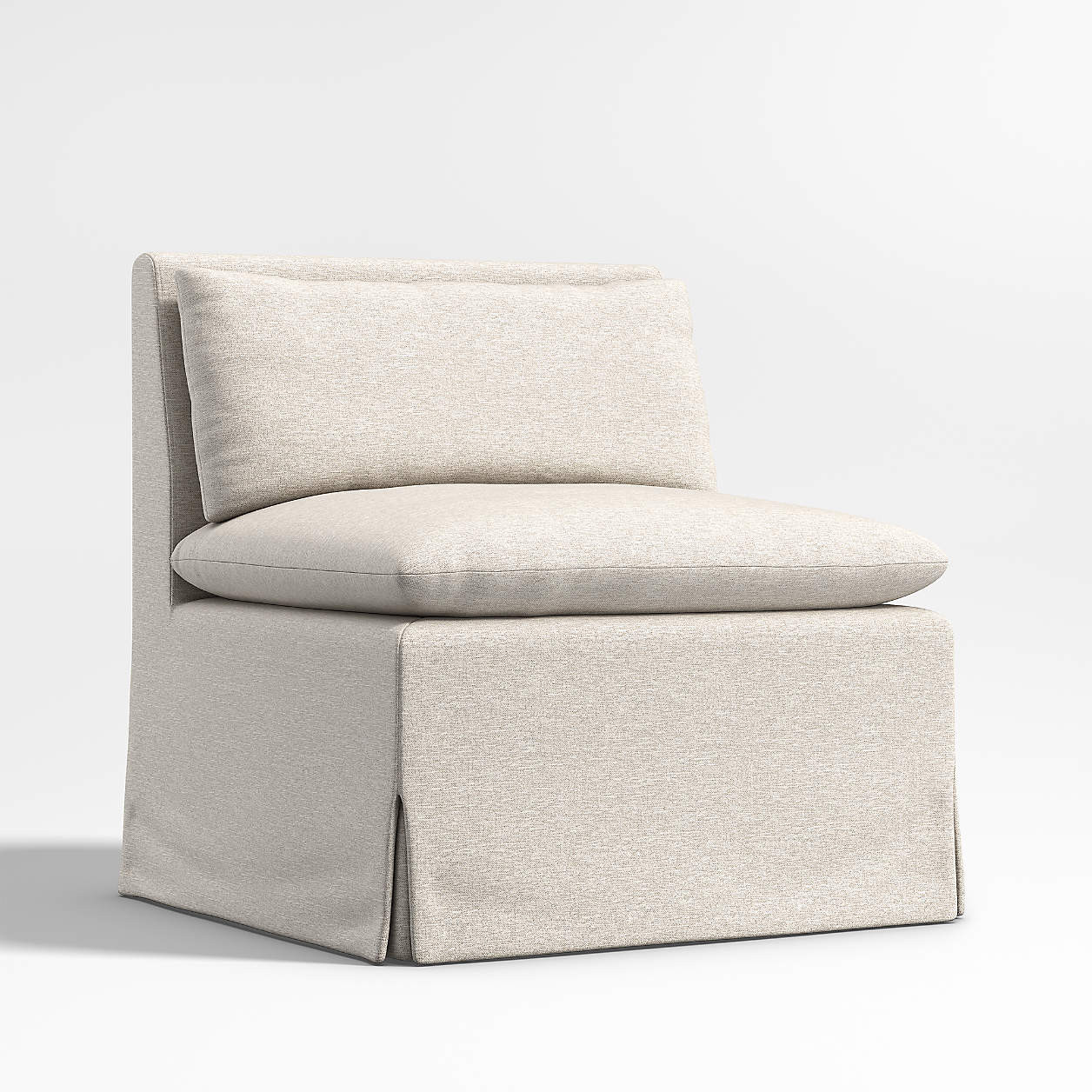 Belmar Single L-Shaped Loveseat Dining Banquette with Performance Fabric + Reviews | Crate & Barr... | Crate & Barrel