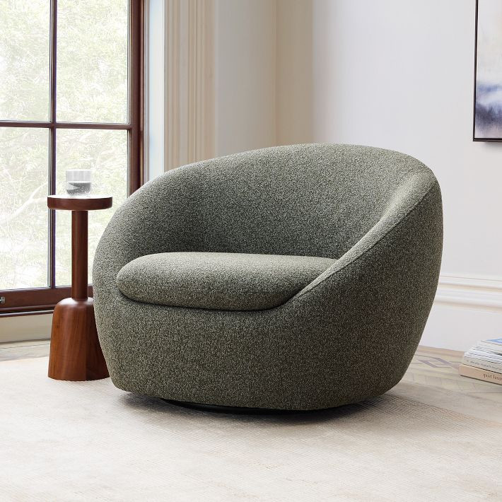 Cozy Swivel Chair | West Elm (US)