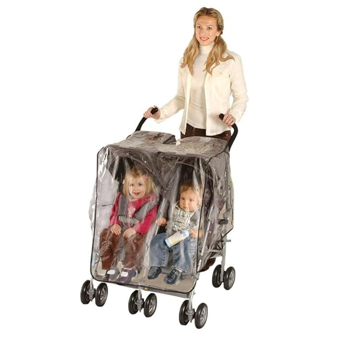 Jeep Side by Side Stroller One Size Weather Shield, White | Amazon (US)